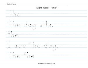 sight-word-the-practice-9-12-16